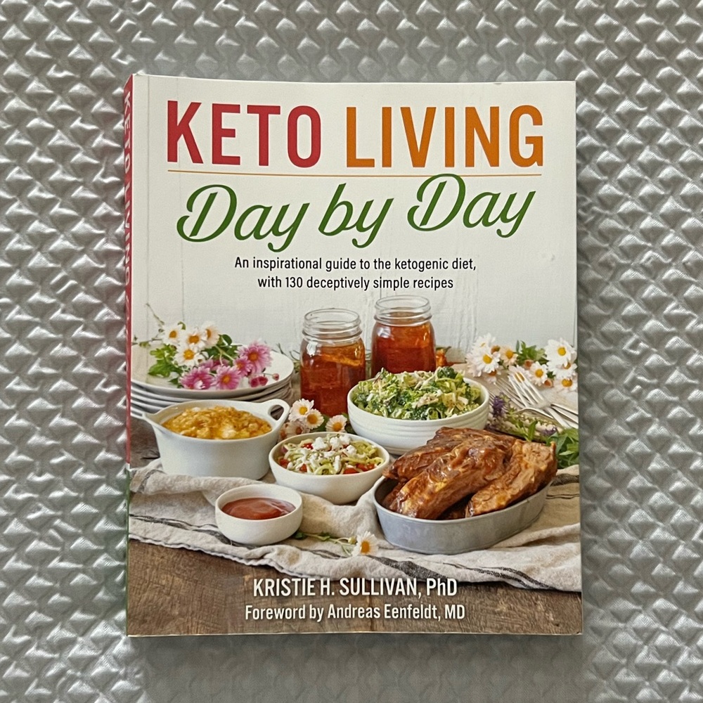 Keto Living Day by Day Paperback Book